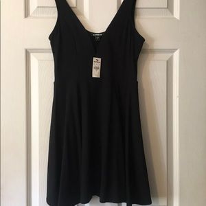 Black Dress from Express w/ built in shorts. size S Brand new!!!